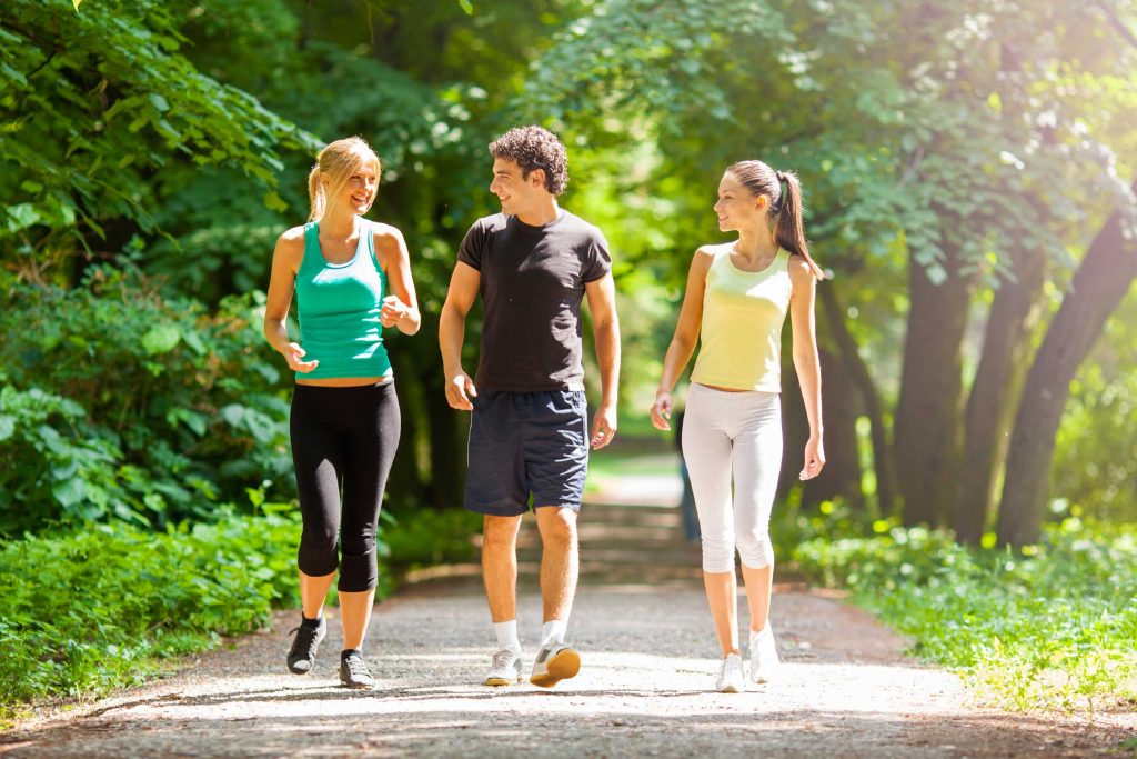 walking and running combination