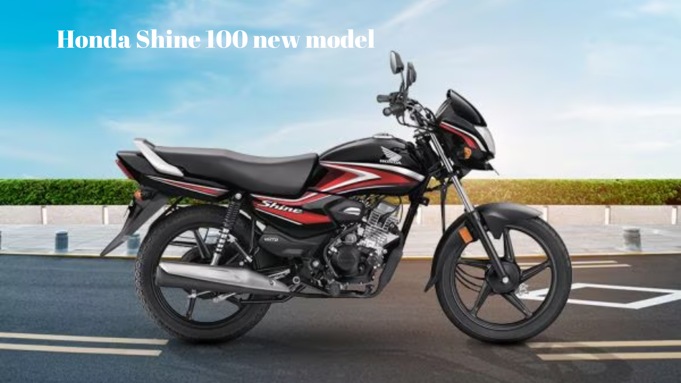 Honda Shine 100 new model